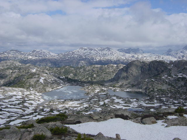 View North of Lester Pass.